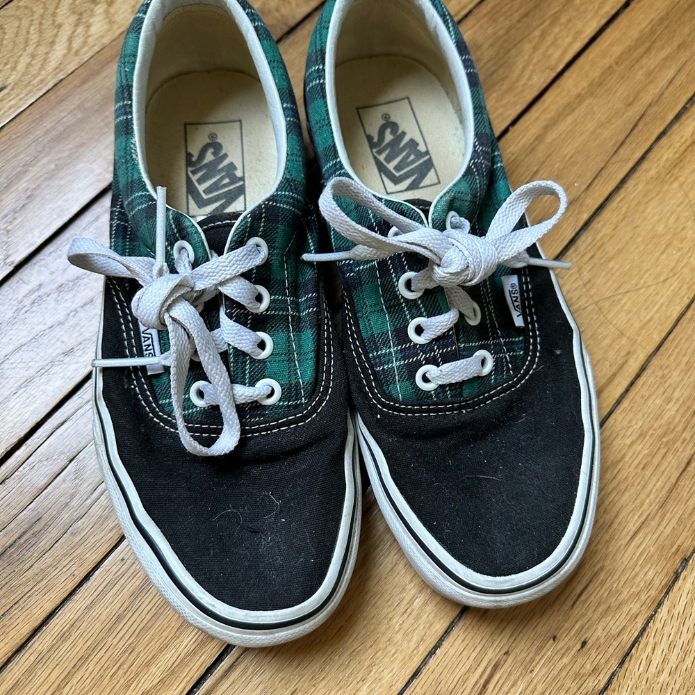 Vans Plaid Sneakers